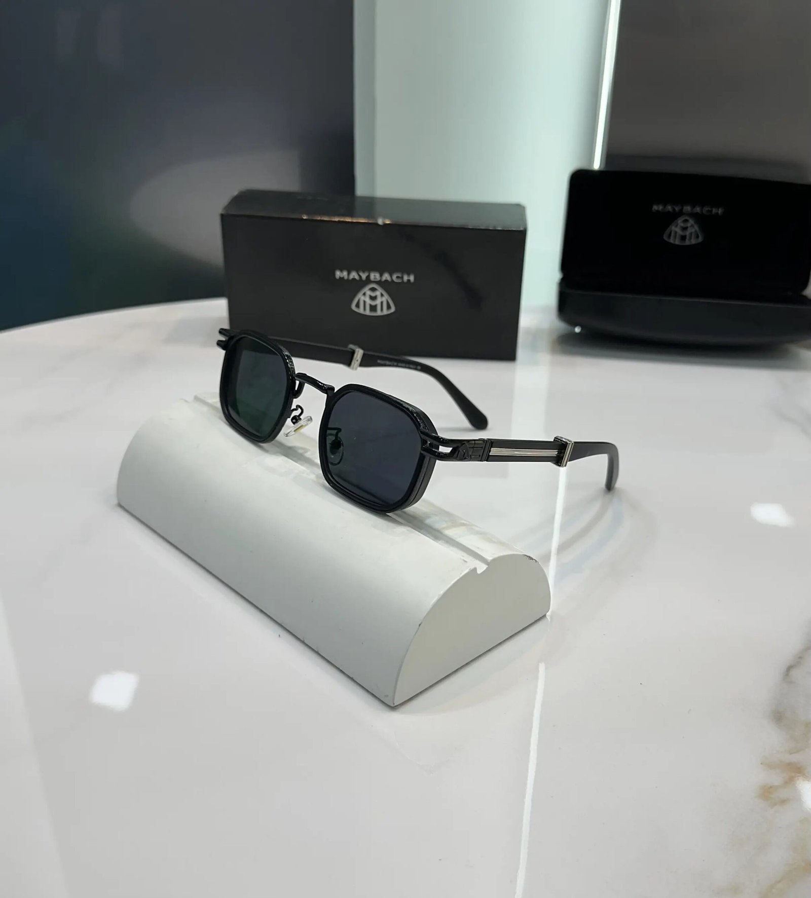 Maybache Luxury Black Sunglasses – Premium Designer Style