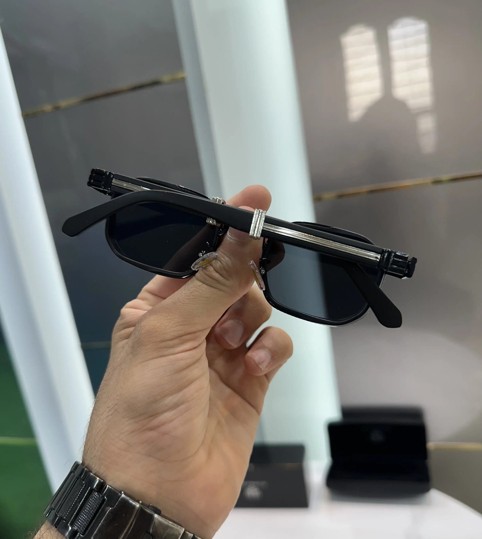 Maybache Luxury Black Sunglasses – Premium Designer Style - Image 3
